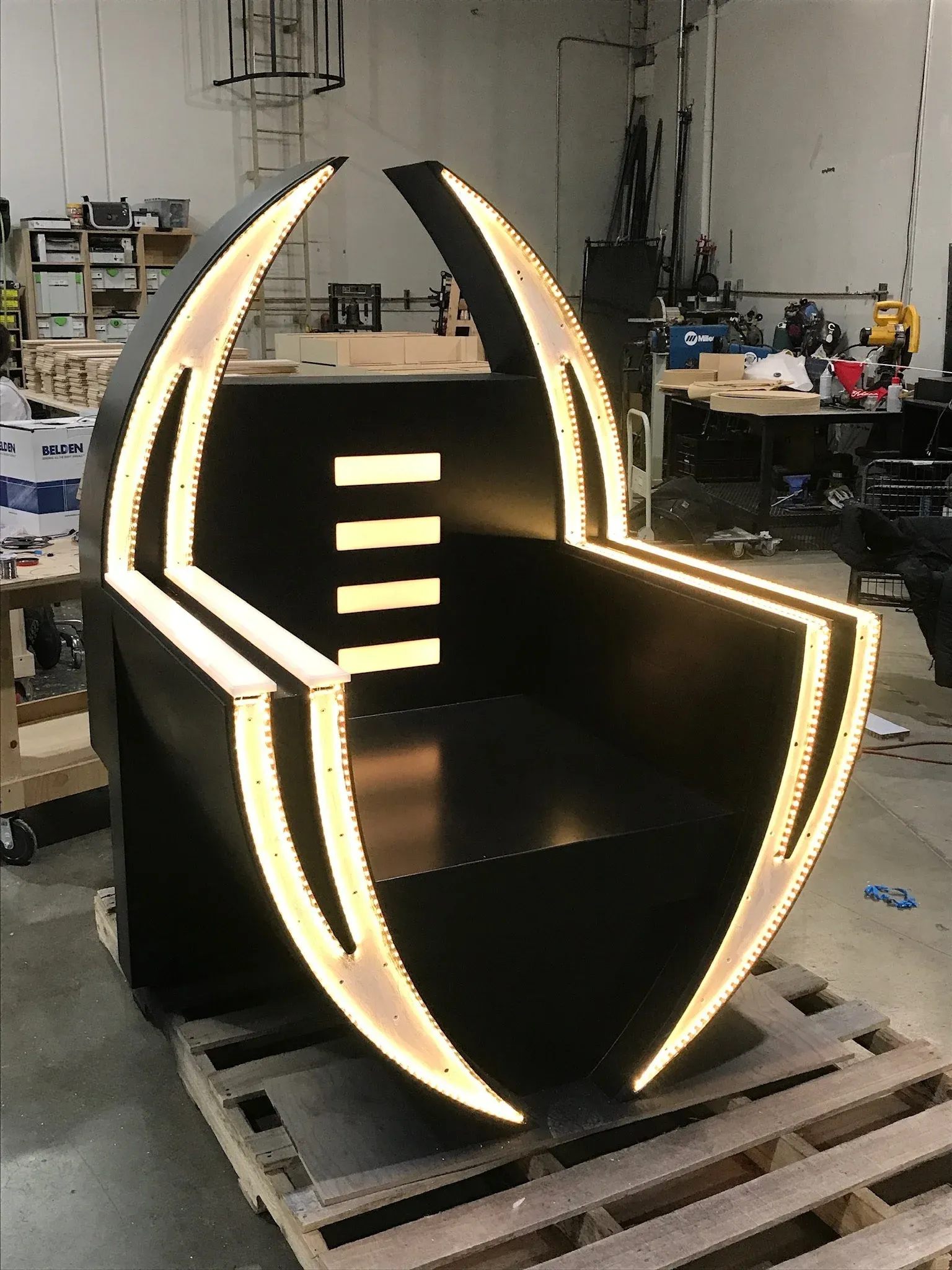 Drawn — selected build and booth work